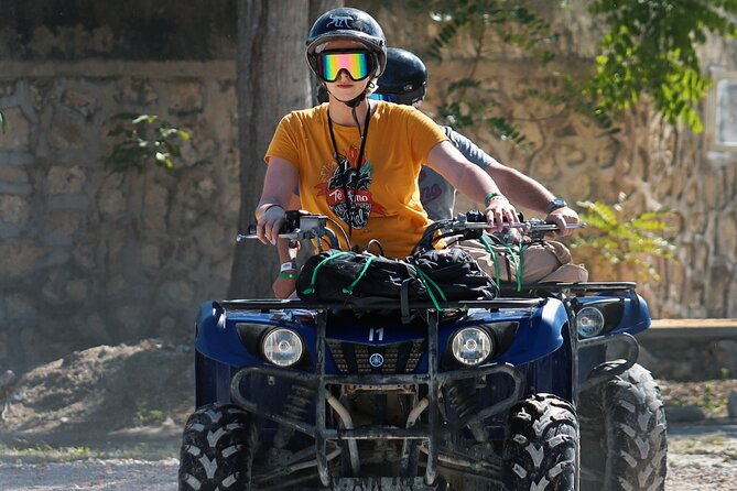 Off Road ATV Tour at the Akumal Monkey Rescued Animals Sanctuary - ATV Adventure in the Maya Jungle
