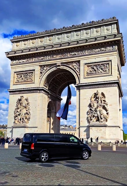 Paris: Full-Day Private Tour in a Van - Pickup and Hotel Accommodation
