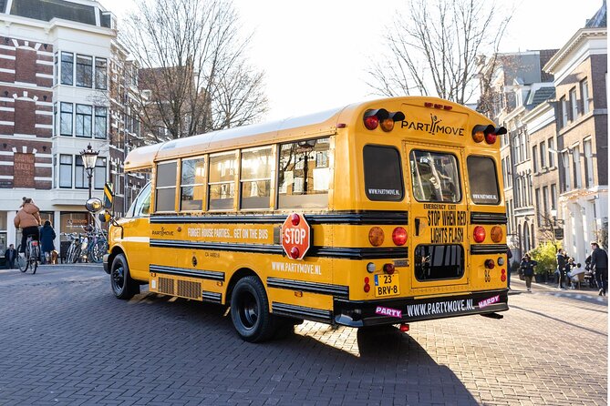 Partybus Amsterdam for 15 Persons (1 Hour Drive) - Pricing and Inclusions