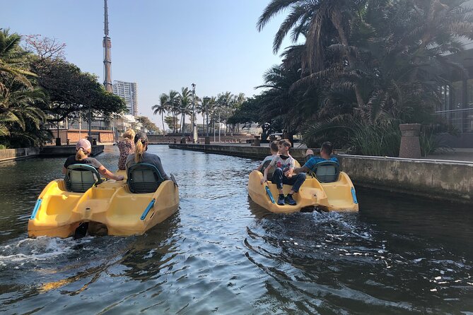 Pedal Boat Rides on Durban Point Waterfront Canals - Exploring the Waterfront Canals