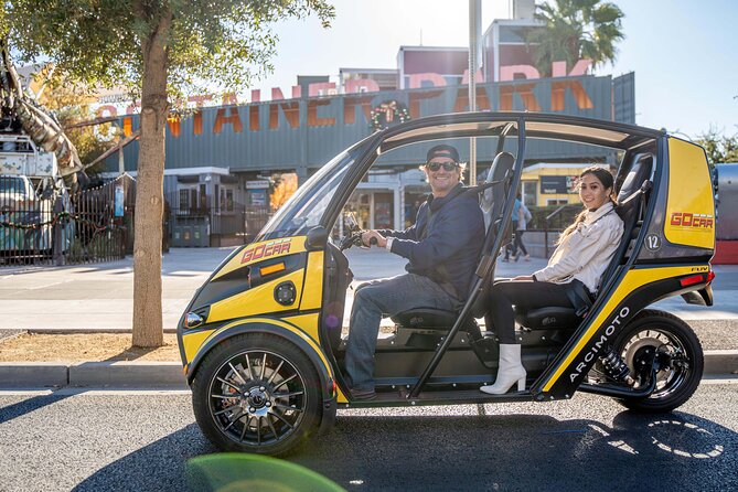 Private 1-Hour Downtown Las Vegas Tour in a Talking GoCar - Pricing and Availability