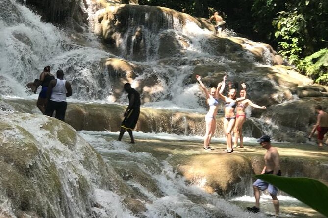 Private Konoko Falls and Dunns River Combo Tour From Ocho Rios - Climbing Dunns River