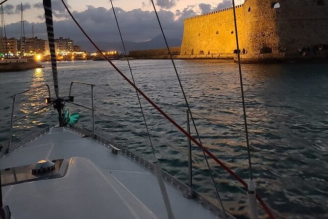 Romantic Luxury Sunset Sailing - Savoring Cretan Delicacies