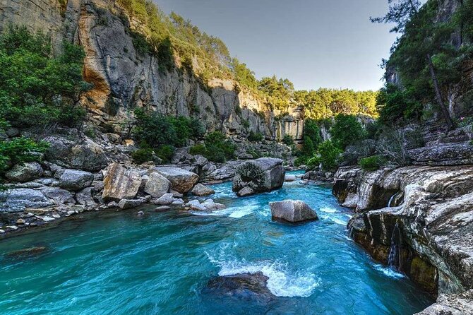 Side Eagle Canyon Tour With Rafting OR Selge Ancient City - Exploring the Canyon