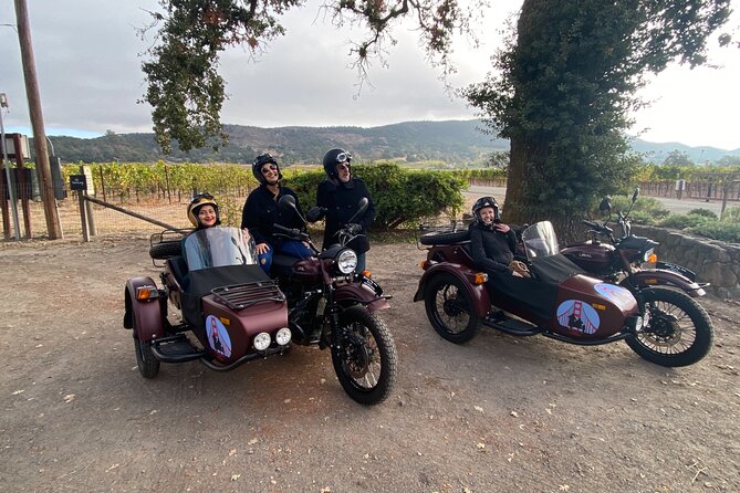 Sonoma Valley Sidecar Wine Tours - Pricing Details
