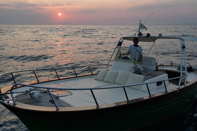 Sorrento Sunset Private Tour - Gozzo Fratelli Aprea 25ft - Safety and Comfort