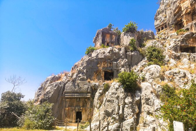 Sunken City Kekova Demre and Myra Day Tour From Antalya - Discovering the Rock Tombs