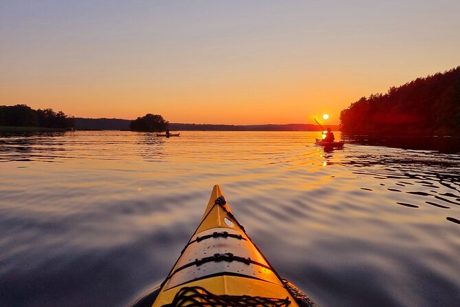 Sunset Kayak Tour With Coffee Break on Stockholm's Lakeside - Stunning Sunset on the Lake
