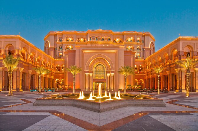 The Emirates Palace Private Afternoon Tea Experience Abu Dhabi - Additional Information