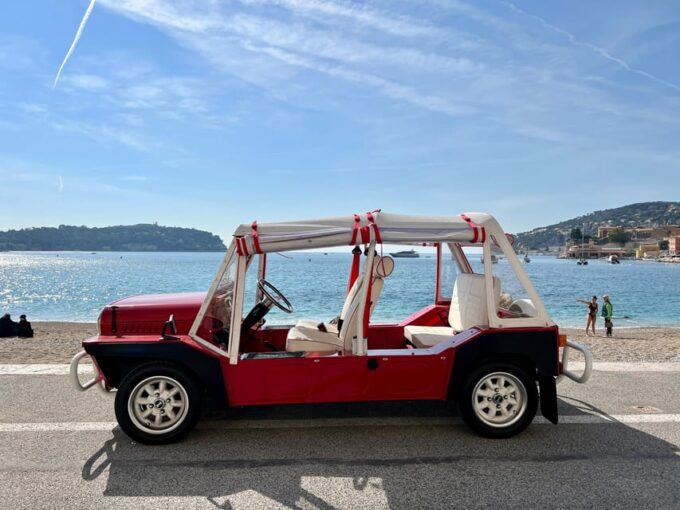 Tourist Tour on French Riviera in a Mini Moke Convertible - Explore Cobbled Streets