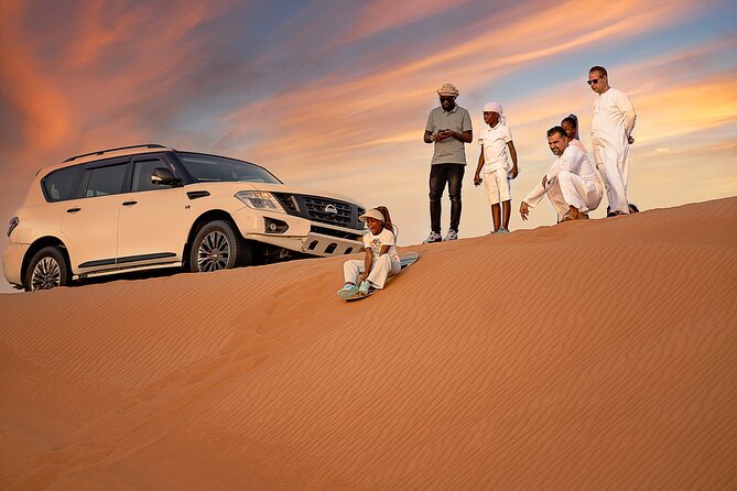 VIP Dubai Desert Safari Camel Ride, Sand Ski, Live BBQ Dinner - Important Safety Information