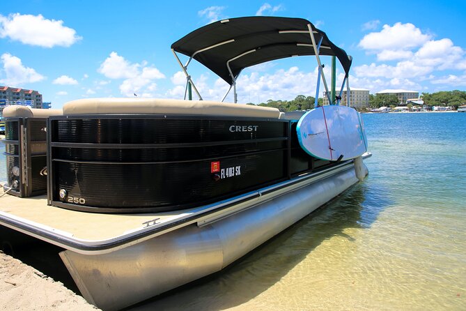 12 Passenger Crab Island Pontoon Boat Rental - Sum Up