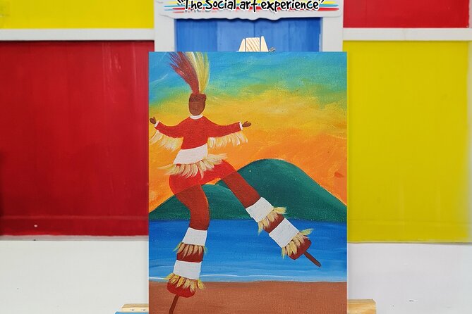 3-Hour the Colour Experience Island Paint & Sip - Crafting a St. Kitts Souvenir