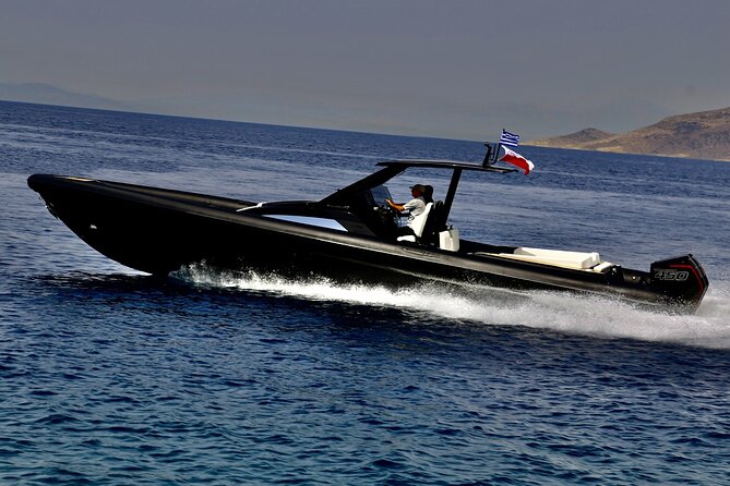 5 Hour Private Yacht Cruise in Delos Rhenia Technohull 40 Thunder - Since You Asked