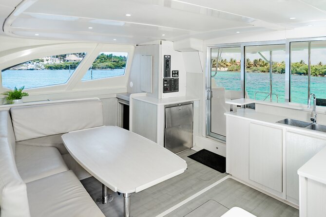 8-Hour Private 44 Leopard Catamaran Tour to Cozumel Beach W/Food & Open Bar - Frequently Asked Questions