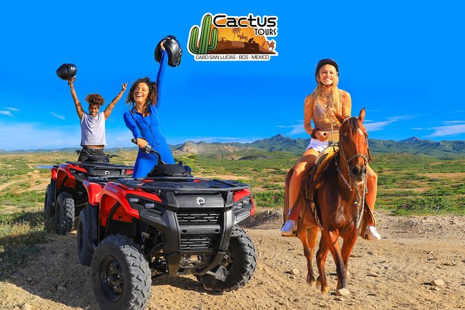 ATV Automatic 4X4 & Horseback Riding in Cabo by Cactus Tours Park - Horseback Riding Experiences