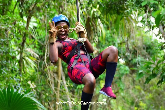 ATV, Ziplining & Cenote Tour at Extreme Adventuring Eco Park - Exploring the Cenote Verde Lucero