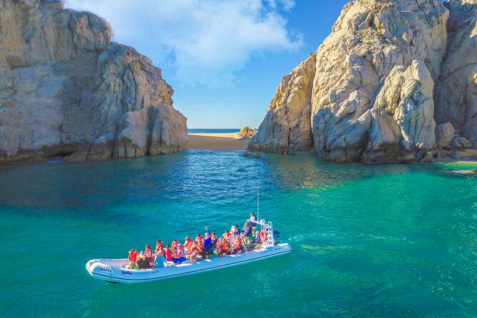 Boat Ride to the Arch and Beach Camel Ride in Cabo San Lucas Shared Tour - Delicious Mexican Buffet Lunch