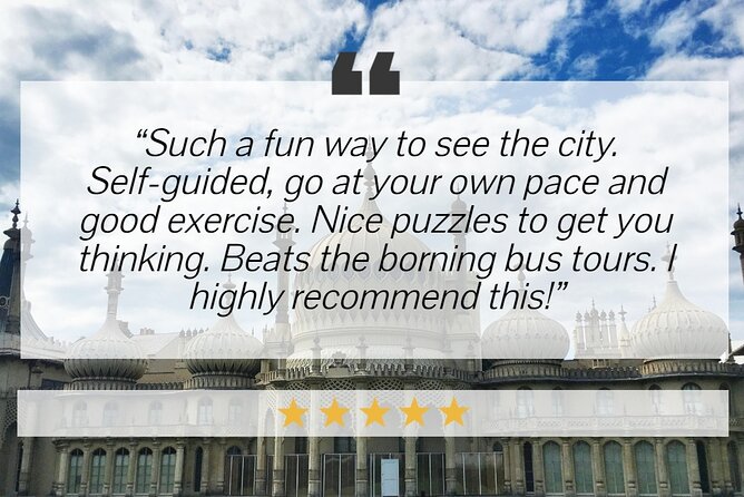 Brighton: Self Guided City Walk and Interactive Treasure Hunt - The Sum Up