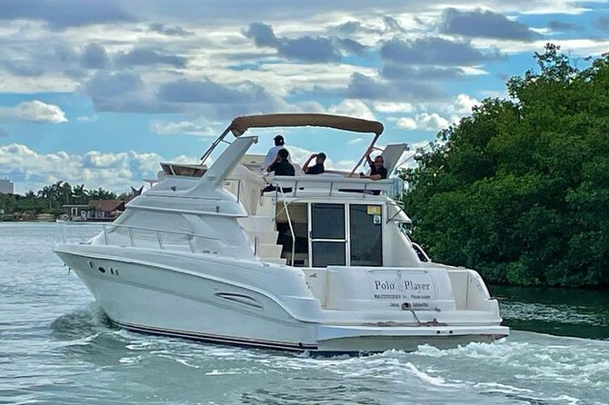 Cancun Yacht Tour - SEARAY YACHT 46 FT GREAT FOR SUNSET 15 PEOPLE MAX 25P9 - Frequently Asked Questions