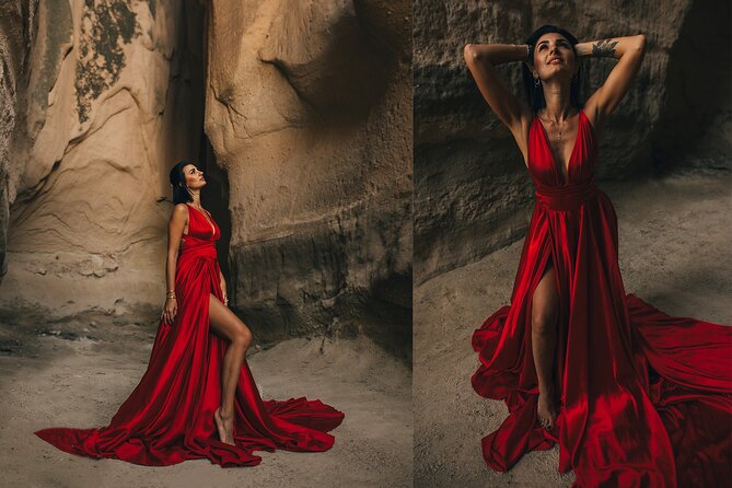 Cappadocia Photoshooting With Flying Dress - Examining the Photographic Results