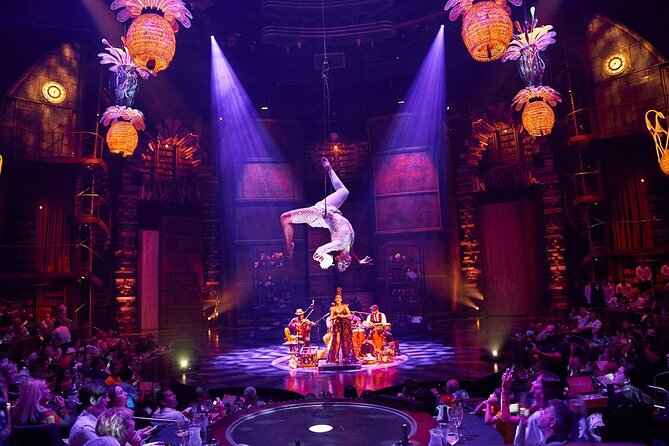 Cirque Du Soleil JOYA Admission Tickets - Group Size and Additional Notes