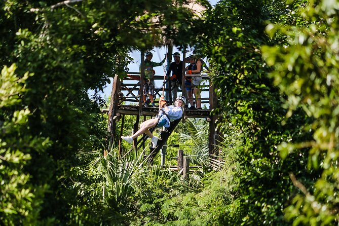 Cozumel Jungle ATV and Zip Line Adventure at Mayan Extreme Park - Zip Line and Tequila Tasting