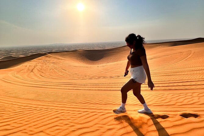 Dubai Anytime Short Desert Visit With Camel and Sandboarding - What to Expect on the Tour