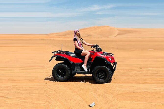 Dubai: Red Dune ATV, Sandsurf, Camels, Stargazing & Camp Dinner - Booking Information and Tips