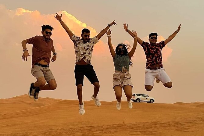 Evening Desert Safari With BBQ Buffet Camel Ride and Arabic Shows - Convenient Pickup and Transportation