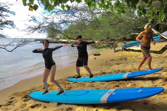 Group Surf Lessons for Beginners on the North Shore of Oahu - Tips for First-Time Surfers