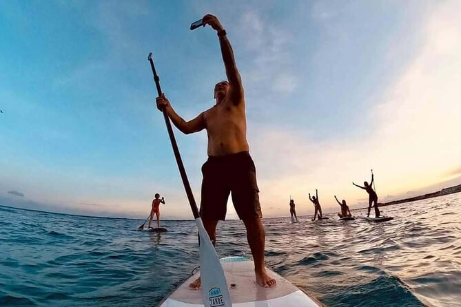 Guided Paddleboard Sunset Group All Levels Incl. Instruction - Pricing and Cancellation Policy