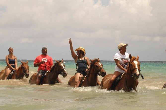 Half Day Beach Horseback Riding in Ocho Rios + Lunch - Caribbean Sea Adventure