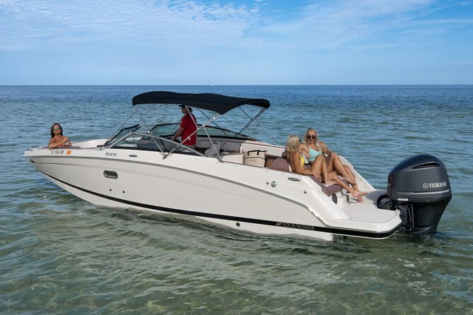 Half-Day Private Boating On Premium Four Winns - Clearwater Beach - Shelling and Swimming Activities