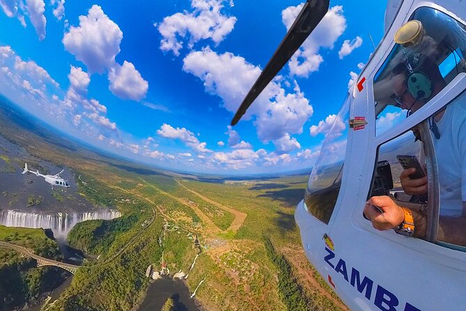Helicopter Flight Experience Over Victoria Falls - Capturing Memories