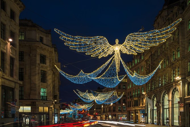 London Christmas Eve Illuminations by Night - The Sum Up