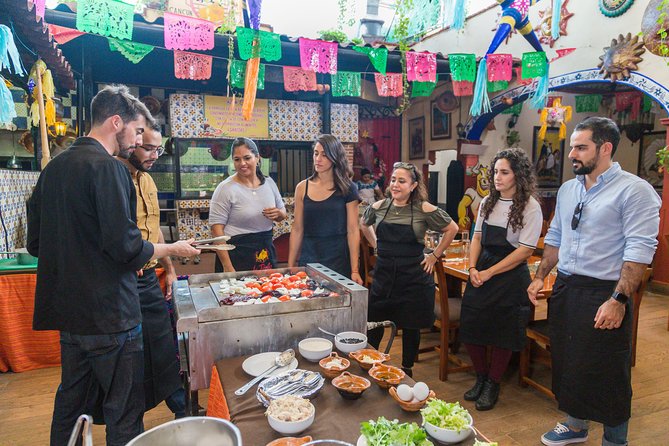 Mexican Cooking Class With Fresh Local Market Ingredients Selection and Transpor - Group Size and Instruction