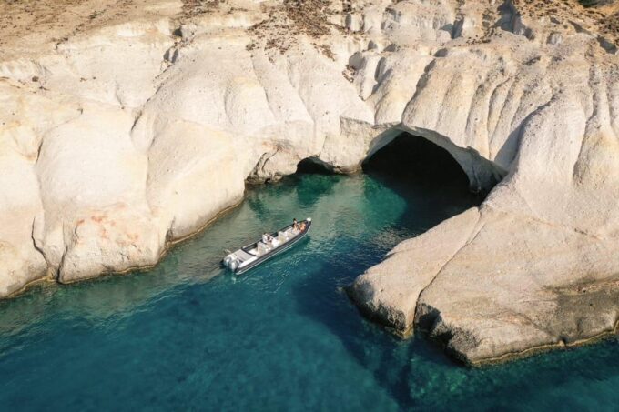 Milos, Polyegos : Island Excursion With Blue Bay Exploration - Plathiena Beach and Glaronisia