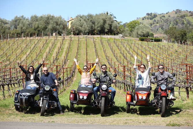 Napa Valley Classic Sidecar Wine Tours - Booking Information and Policies