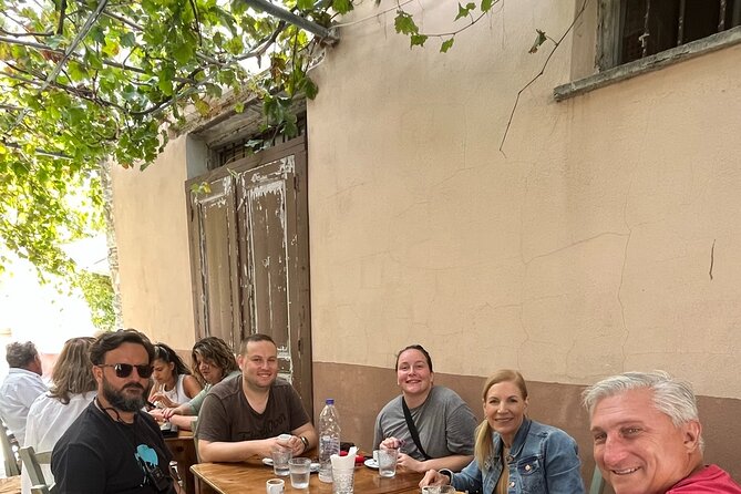 Naxos Private / Semi Private E-Bike Guided Tour Inland Methexis - Traditional Café Visit
