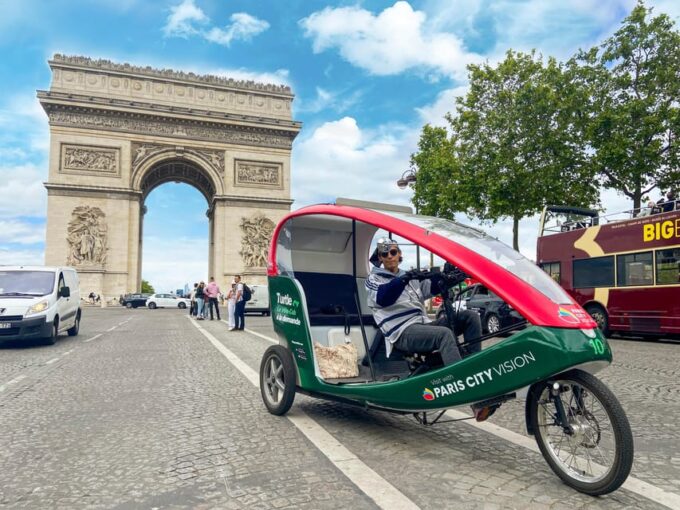 Paris : Private Luxury Rickshaw Tour With Hotel Pick-up - Frequently Asked Questions