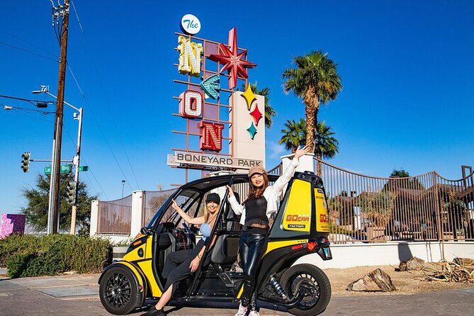 Private 1-Hour Downtown Las Vegas Tour in a Talking GoCar - Sum Up