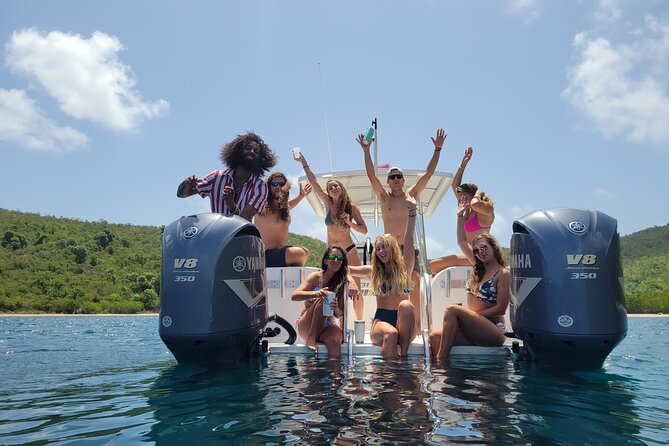 Private British Virgin Islands Full Day Charter 36 MV Poseidon - Onboard Amenities
