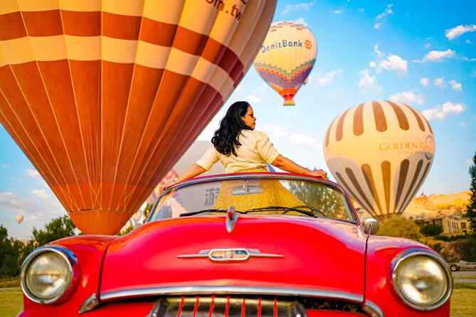 Private Classic Car Tour in Cappadocia With Balloon View - Insurance and Safety
