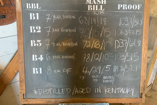 Private Kentucky Single Barrel Tour-A Bottle of Blanton'S - Age and Physical Fitness Requirements