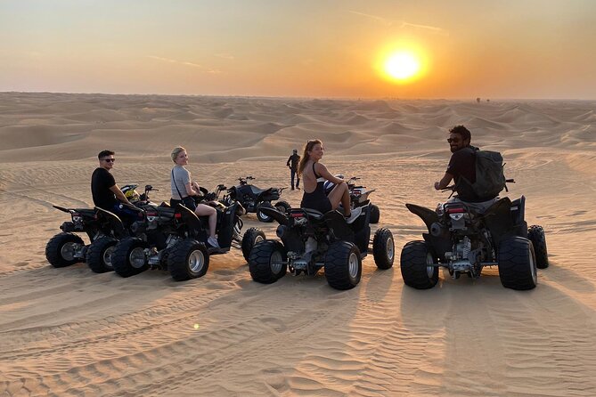 Private Sunrise Quad Bike in Dubai-Al Ain Road - Camel Farm Visit
