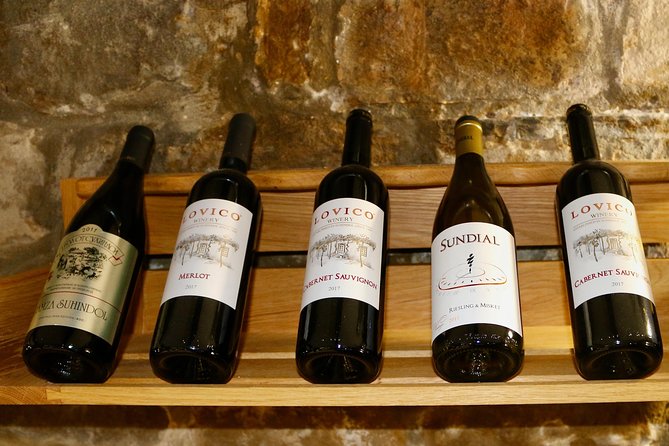 Tasting of 5 Wines - Quality Assurance Process