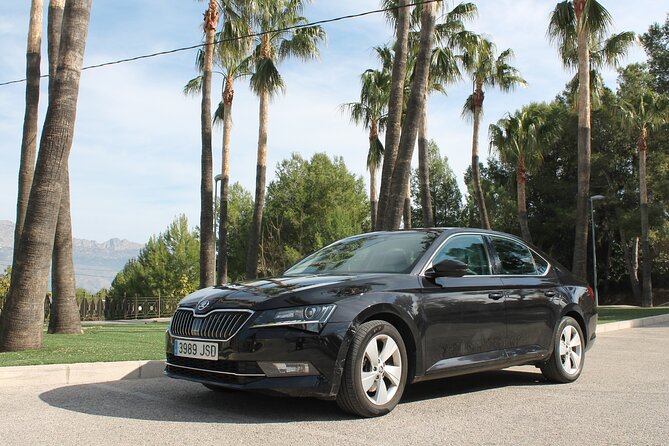 Transfer From Benidorm to Alicante Airport in Private Sedan Car Max. 3 Passengers - Cancellation Policy