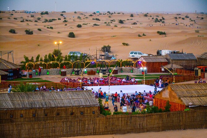 VIP Desert Safari Dubai With Buffet BBQ Dinner in VIP Camp - Dining Under the Stars