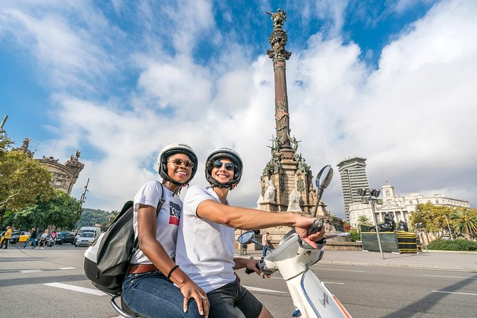 BARCELONA ICONS & PANORAMIC VIEWS by Vespa Scooter - Important Information